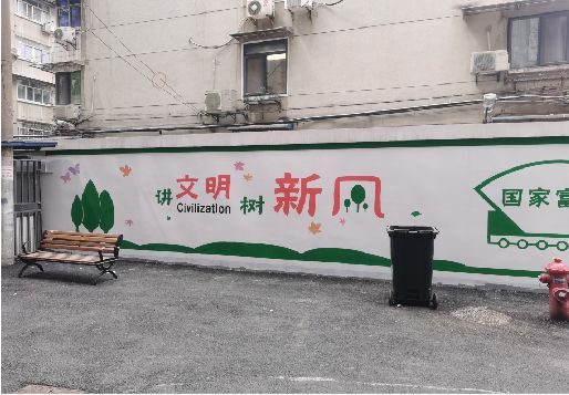 宁波社区墙绘